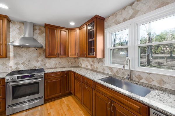 kitchen remodel cherry cabinets