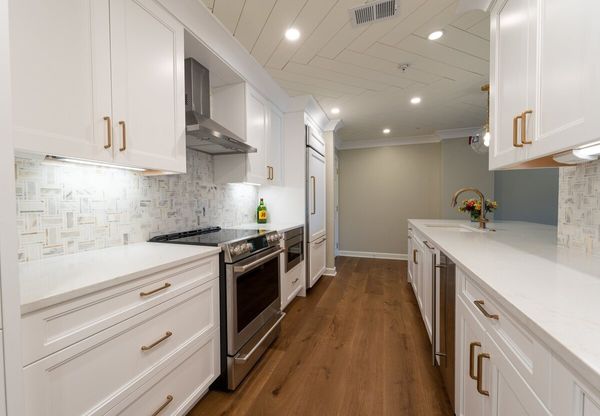 kitchen remodel all white