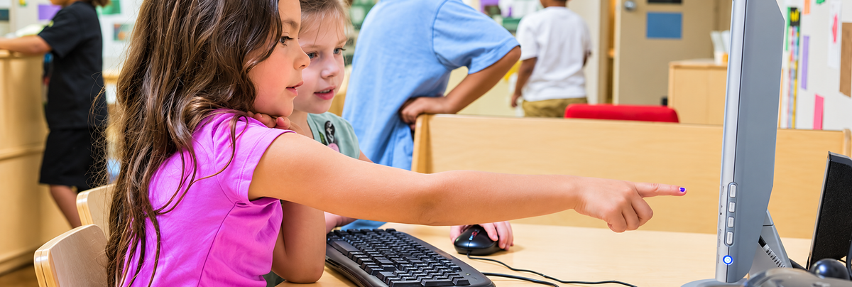 children on computer