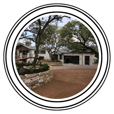 front yard area
