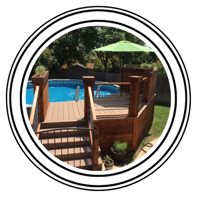 pool in yard