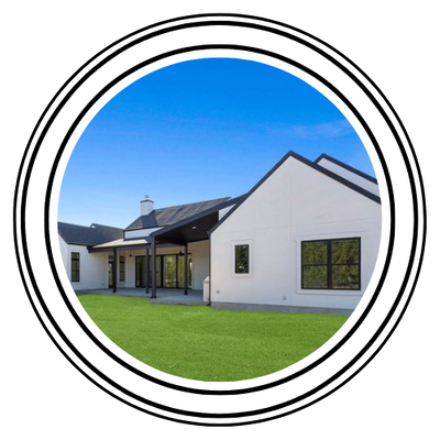 outside of modern home