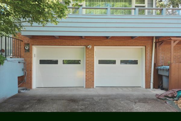 Completed garae doors. Completed garae doors.