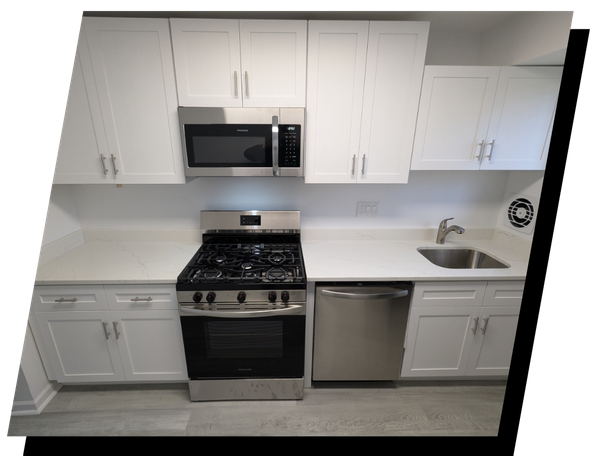 kitchen with white cabinetry kitchen with white cabinetry