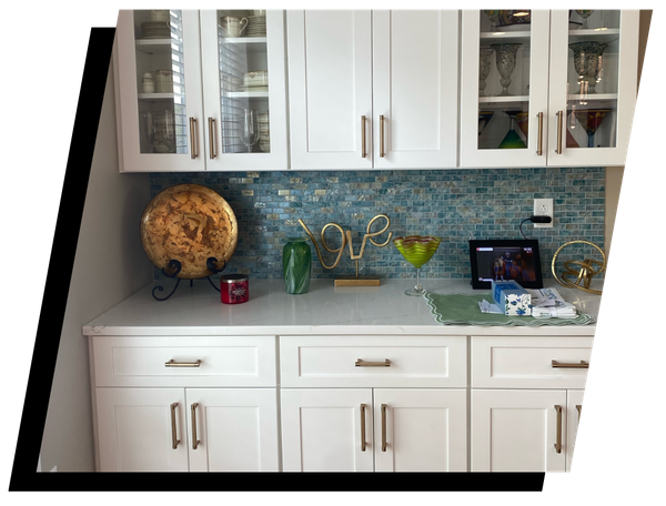 kitchen with white cabinetry kitchen with white cabinetry