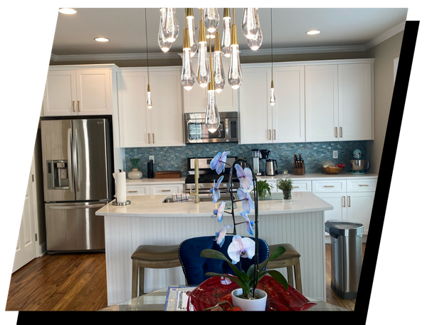 kitchen space with glass fixture kitchen space with glass fixture