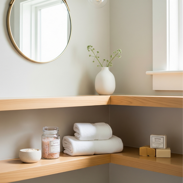 image of bathroom storage