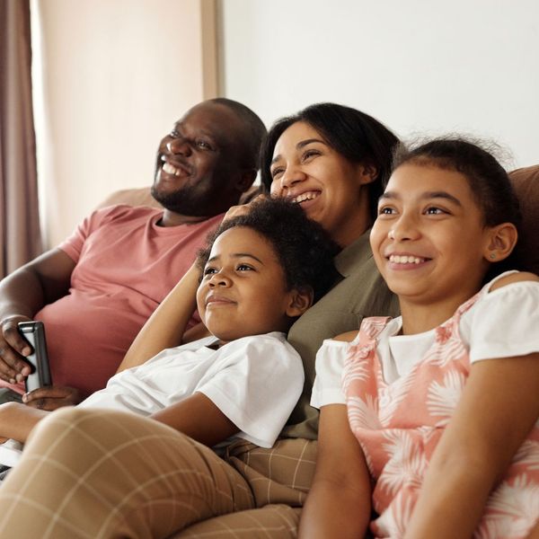 Happy family.
