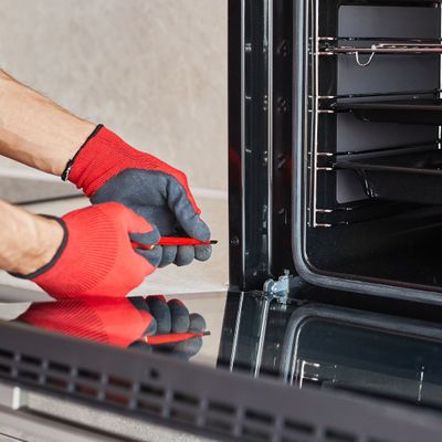 installing oven