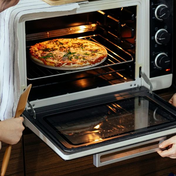 Home oven.
