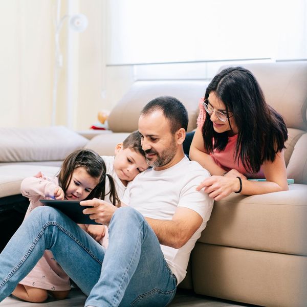 Happy family.