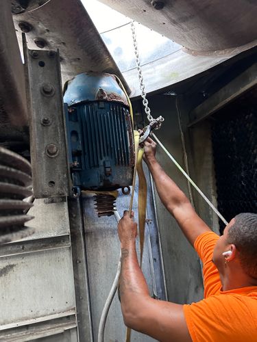 Cooling Tower Motor Replacement