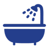 icon of bathtub