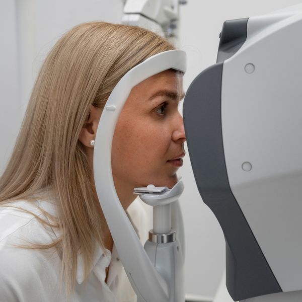 image or a peripheral vision test