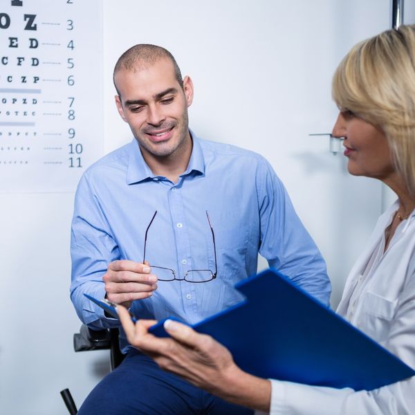medical and ocular history