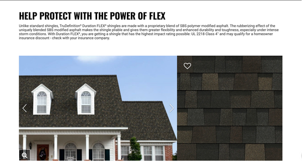 Duration Flex Shingles