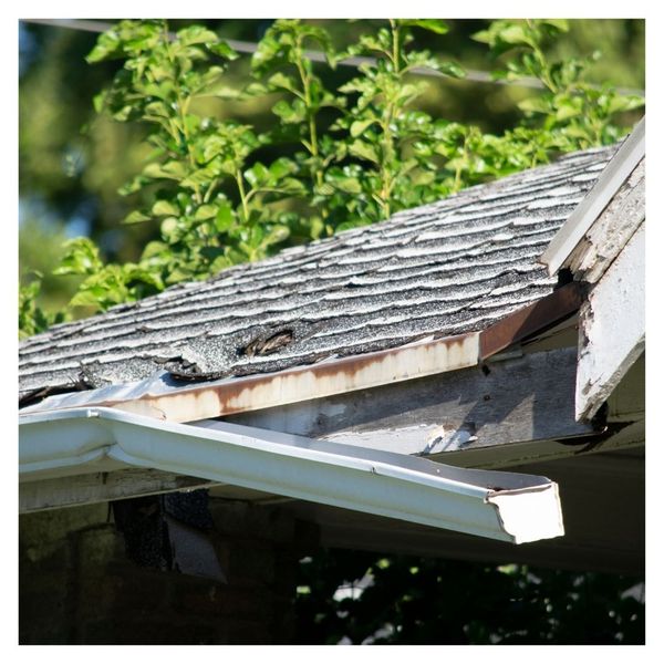 damaged roof