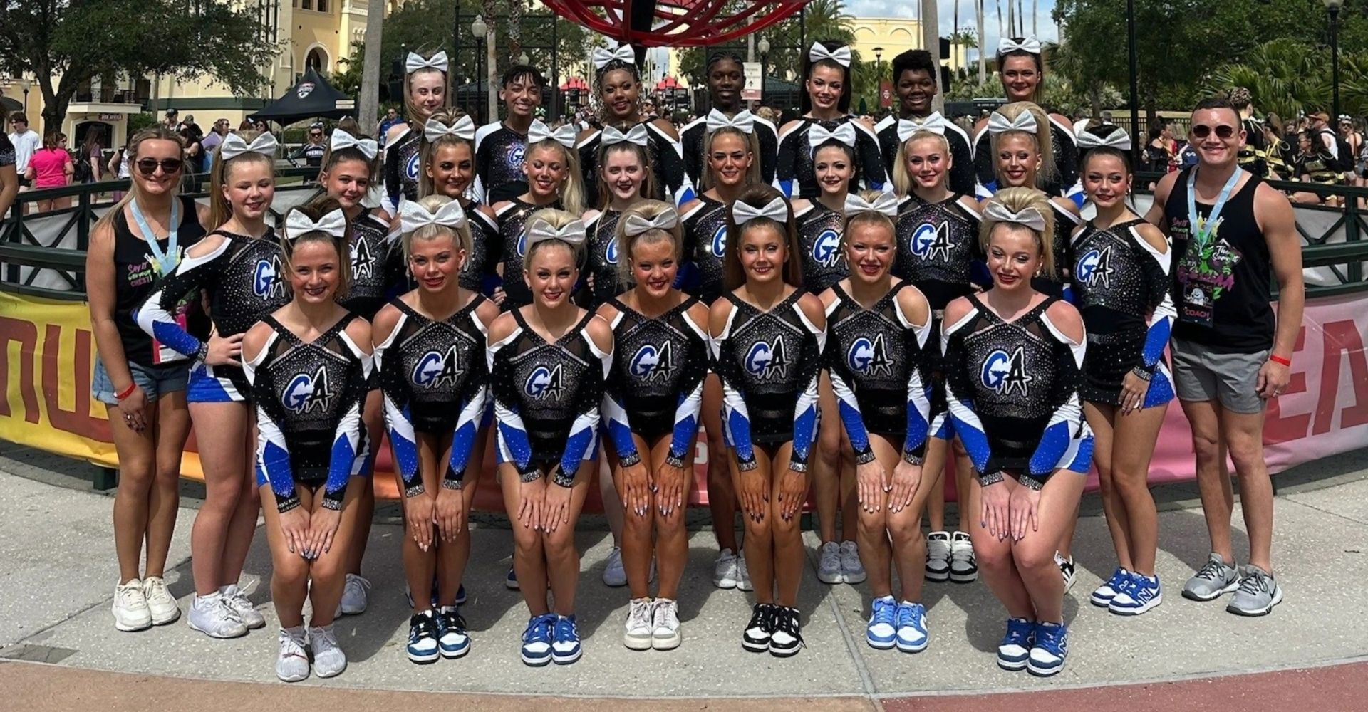 AllStar cheer team. AllStar cheer team.