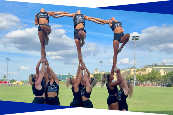 AllStar cheer team. AllStar cheer team.