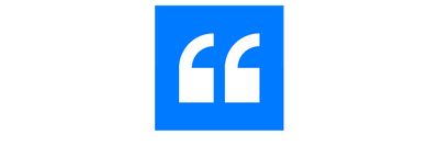 Quote Mark. Quote Mark.