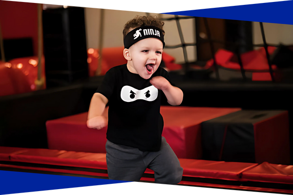 Kids at Ninjazone. Kids at Ninjazone.