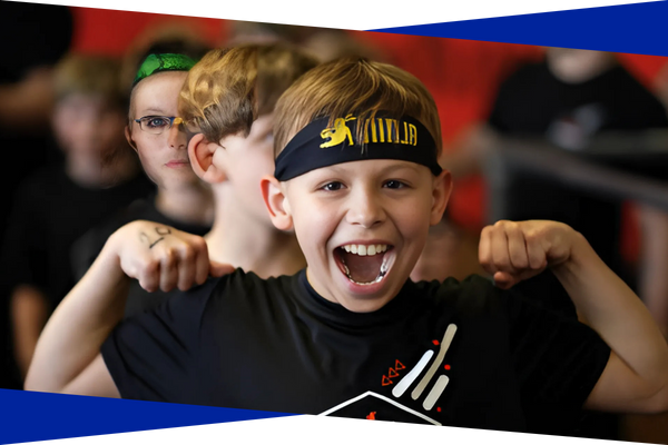 Kids at Ninjazone. Kids at Ninjazone.