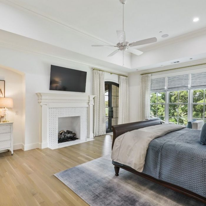 Luxury home master bedroom