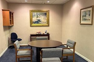 Private conference room available