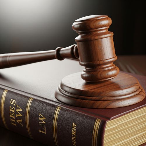 A gavel on a law book, symbolizing a legal decision about the best interests of the child. Understanding Child Custody Laws1.jpeg