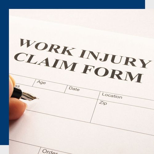 Work injury claim form