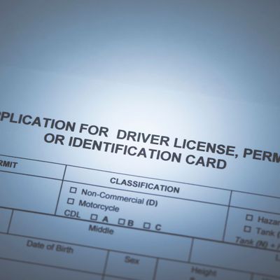 Driver's license paperwork