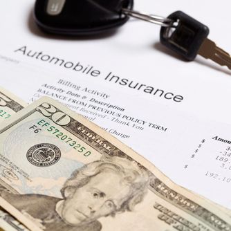 Cash and auto insurance statement