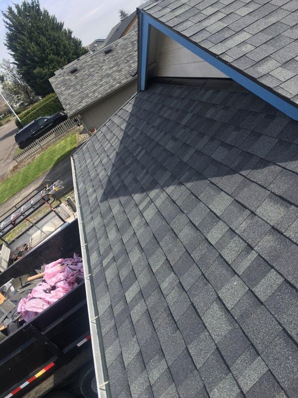 residential roof.