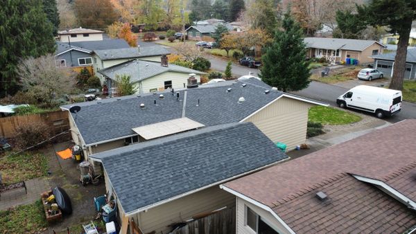 residential roof.