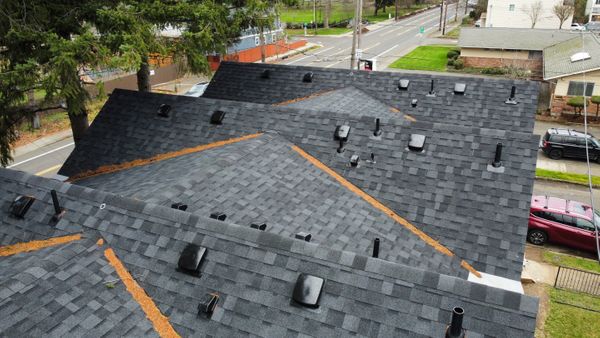 residential roof.