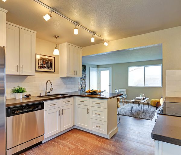 Image of a remodeled kitchen