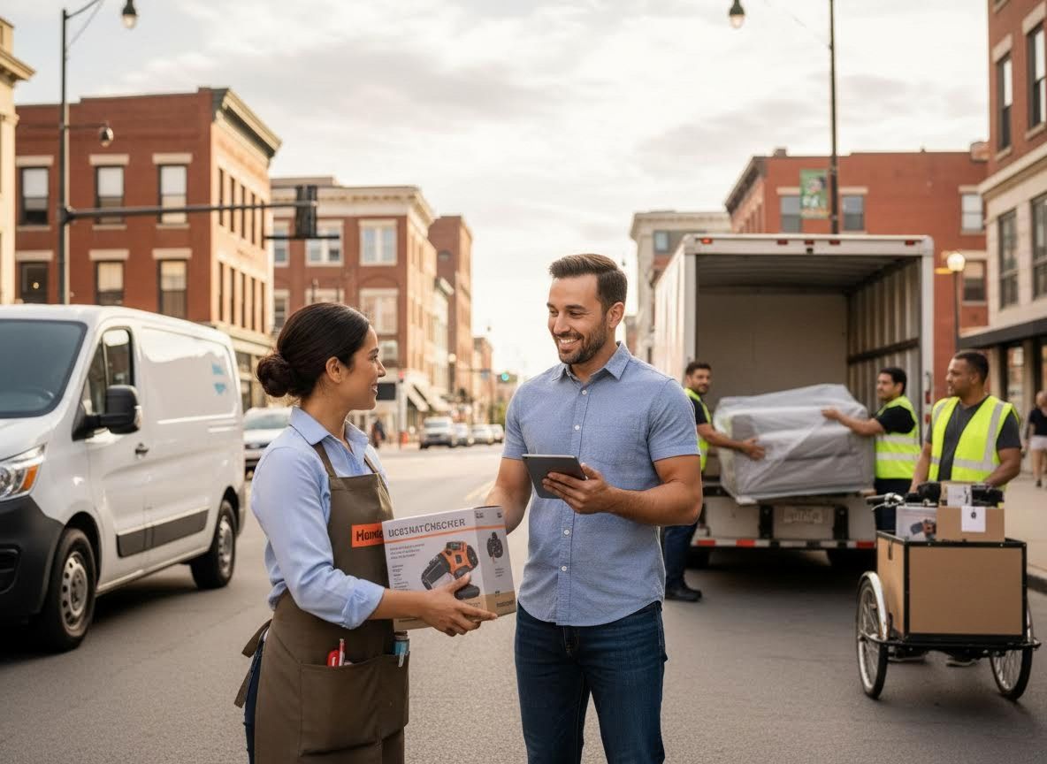 Urban Delivery and Customer Interaction