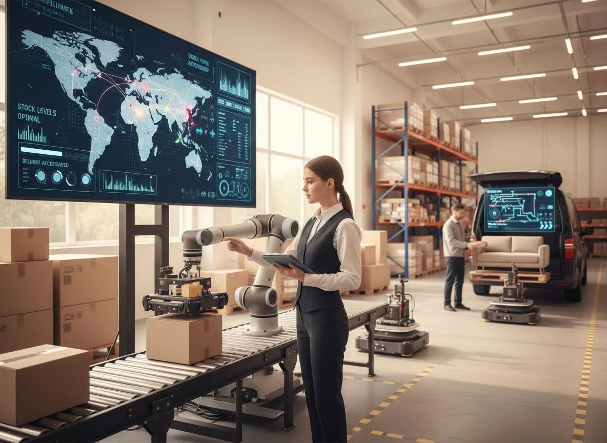 Modern Warehouse Automation and Global Logistics