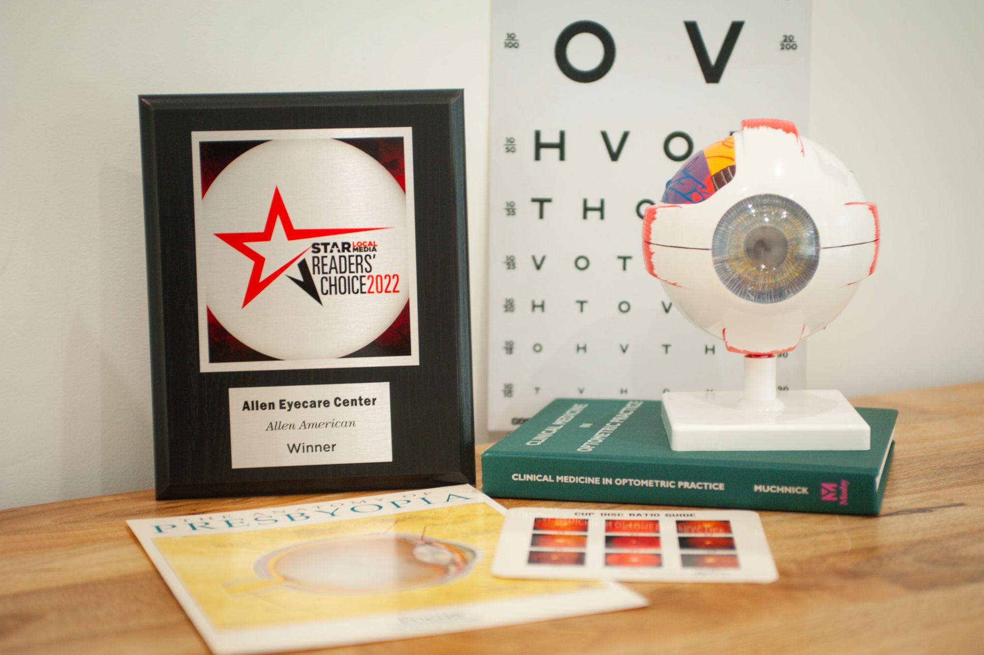 Allen Eyecare Center Award