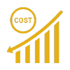 Cost going down icon