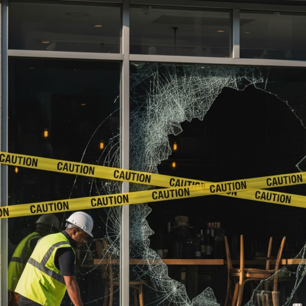 broken glass