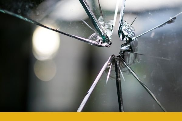broken glass