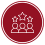 icon of happy customers
