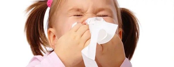 kid sneezing