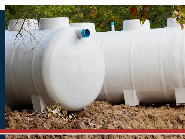 Underground septic tank