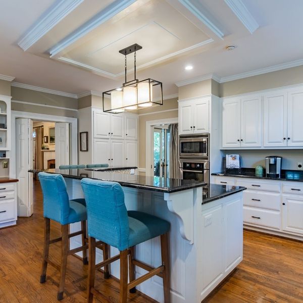 kitchen with fresh coat of paint