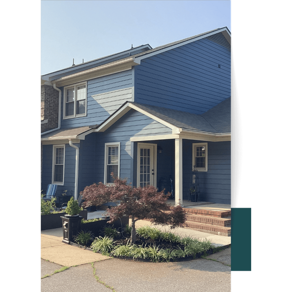 freshly painted town home