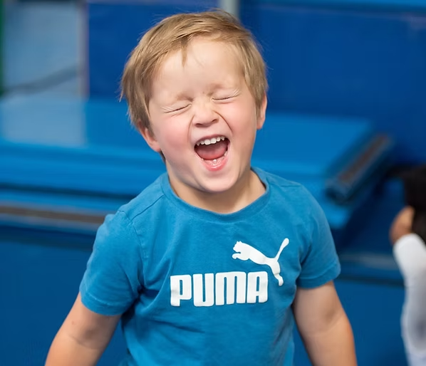 image of a kid in class