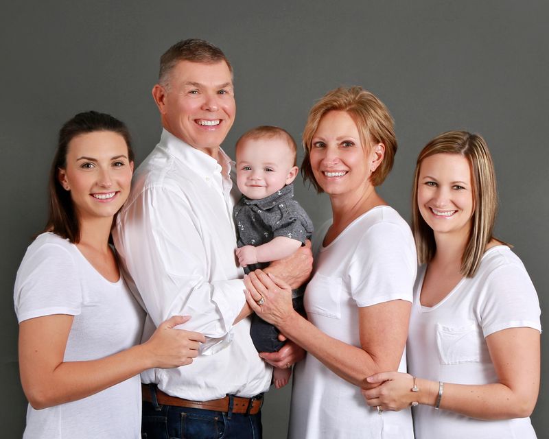 Family portrait at MTW Portrait Studio