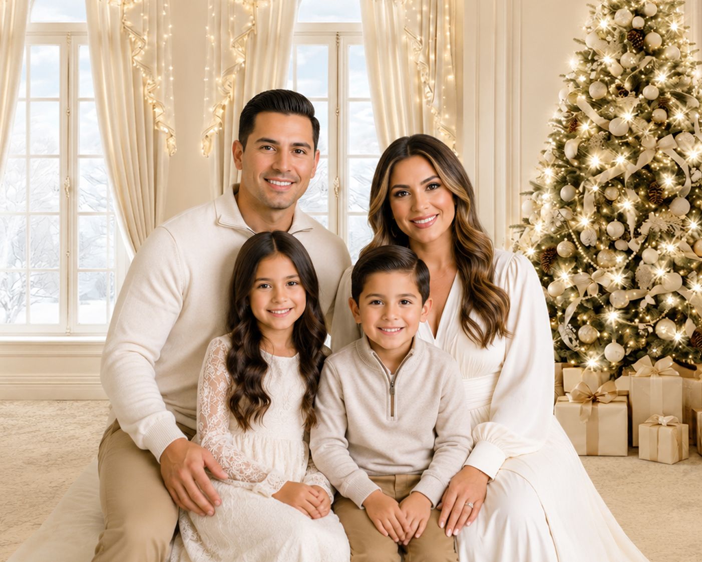 Family Holiday Portrait Session